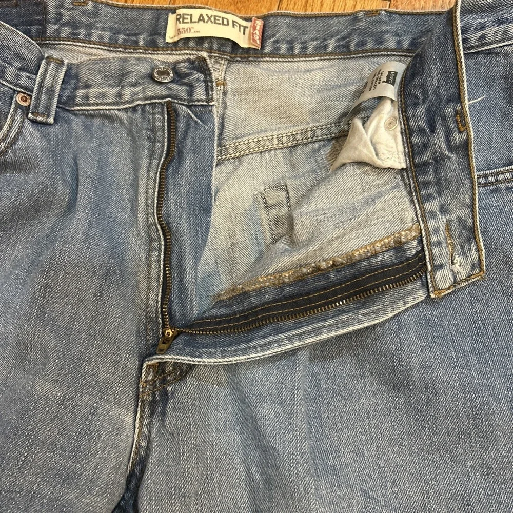 Levi's‎ 550 Jeans Men's Sz 38x32 Light Wash Straight Leg Relaxed Fit
